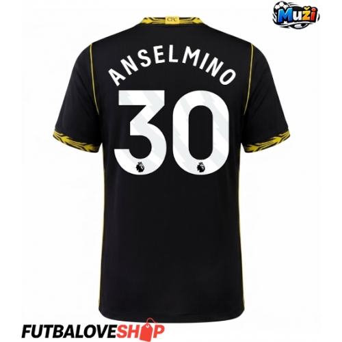 Dres Chelsea Aaron Anselmino #30 Preč 2026-27 Krátky Rukáv